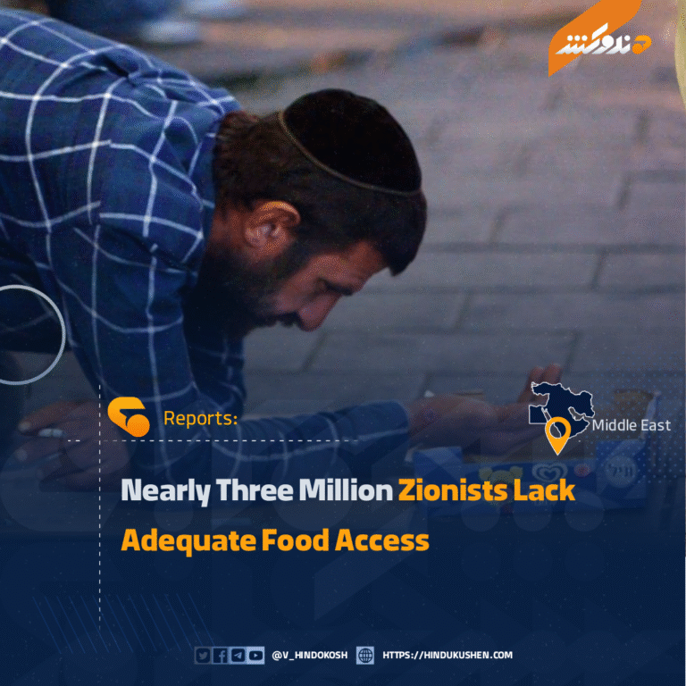 Nearly Three Million Zionists Lack Adequate Food Access