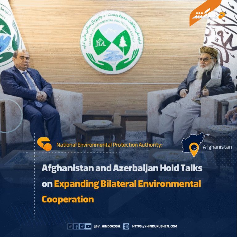 Afghanistan and Azerbaijan Hold Talks on Expanding Bilateral Environmental Cooperation