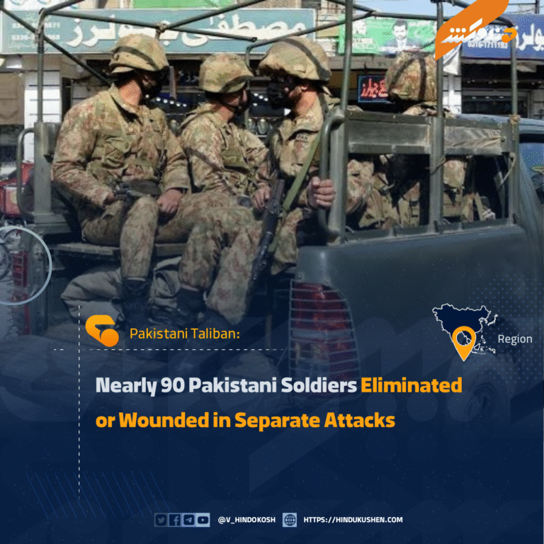 Pakistani Taliban: Nearly 90 Pakistani Soldiers Eliminated or Wounded in Separate Attacks