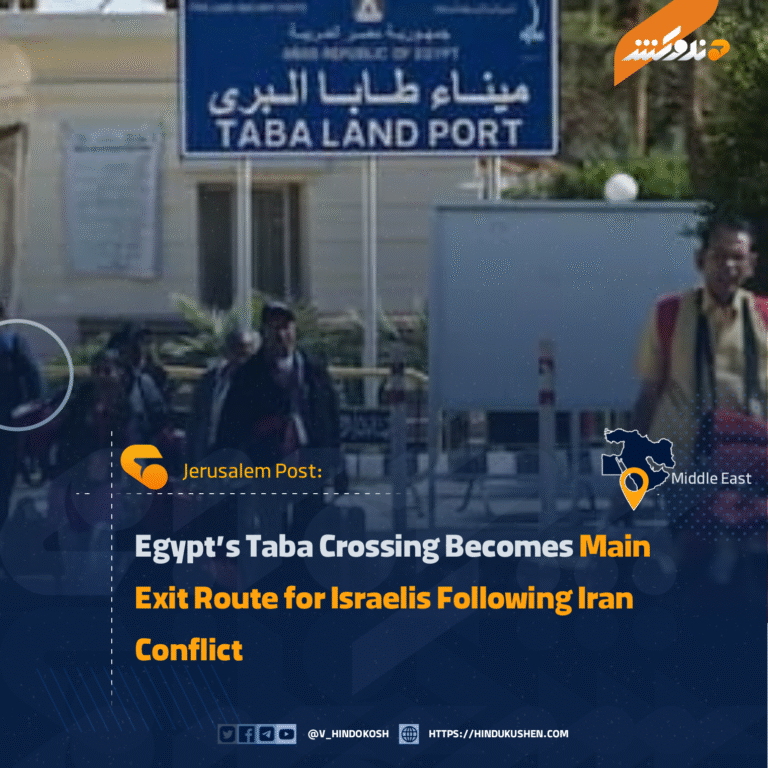 Egypt’s Taba Crossing Becomes Main Exit Route for Israelis Following Iran Conflict