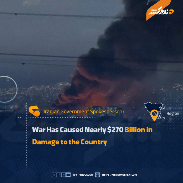 Iranian Government Spokesperson: War Has Caused Nearly $270 Billion in Damage to the Country
