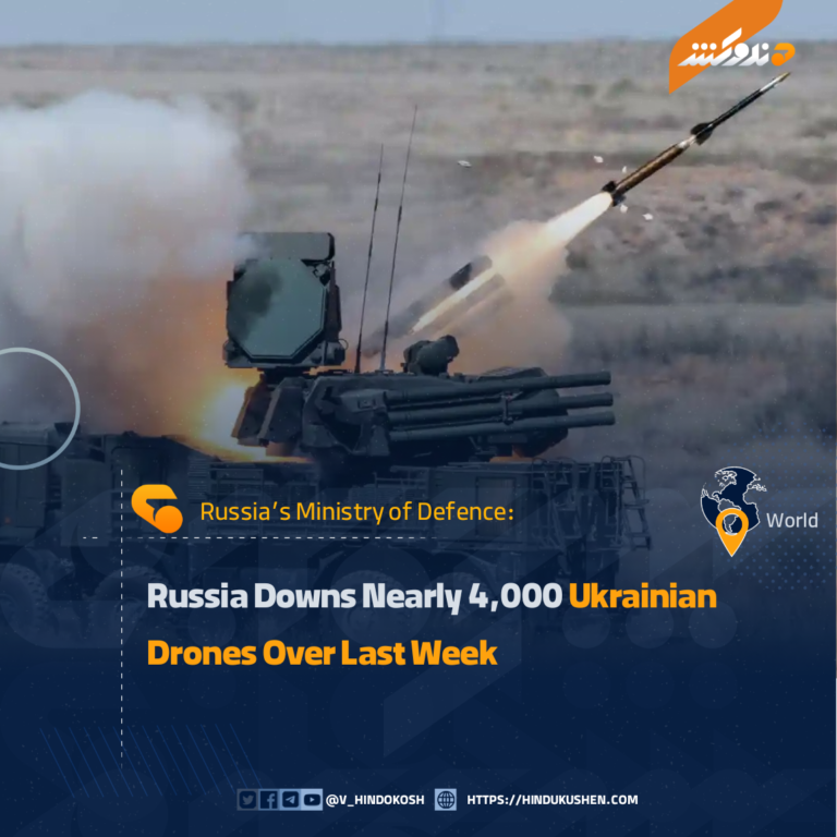 Russia Downs Nearly 3,900 Ukrainian Drones Over Last Week