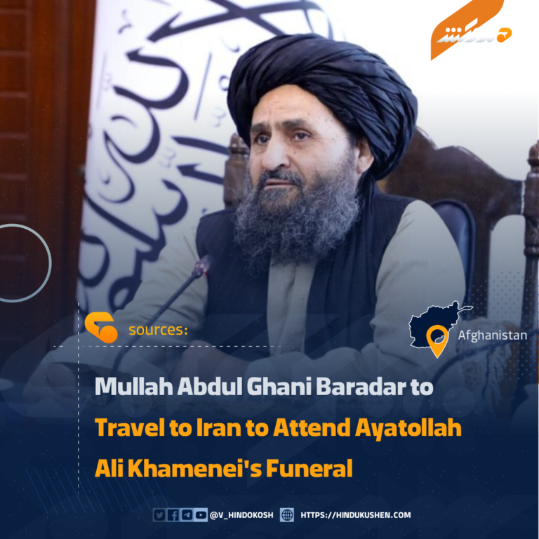 Mullah Abdul Ghani Baradar to Travel to Iran to Attend Ayatollah Ali Khamenei’s Funeral