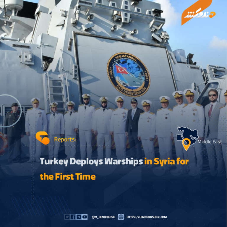 Turkey Deploys Warships in Syria for the First Time
