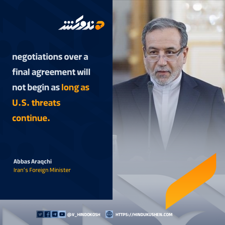 Iran’s Foreign Minister: U.S. Threats Prevent Progress Toward Agreement