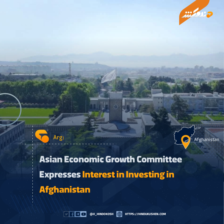 Asian Economic Growth Committee Expresses Interest in Investing in Afghanistan