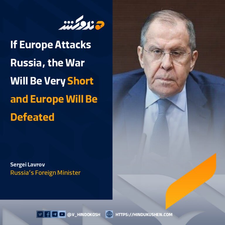Russia’s Foreign Minister Sergei Lavrov: If Europe Attacks Russia, the War Will Be Very Short and Europe Will Be Defeated