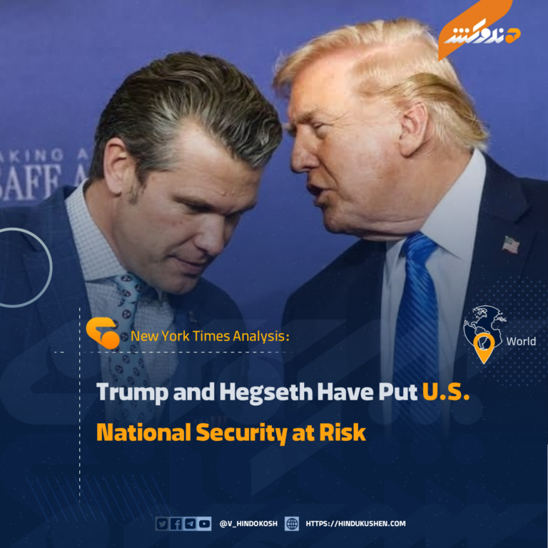 New York Times Analysis: Trump and Hegseth Have Put U.S. National Security at Risk